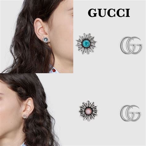 gucci フラワーピアス